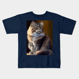 Siberian Cat Kids T-Shirt